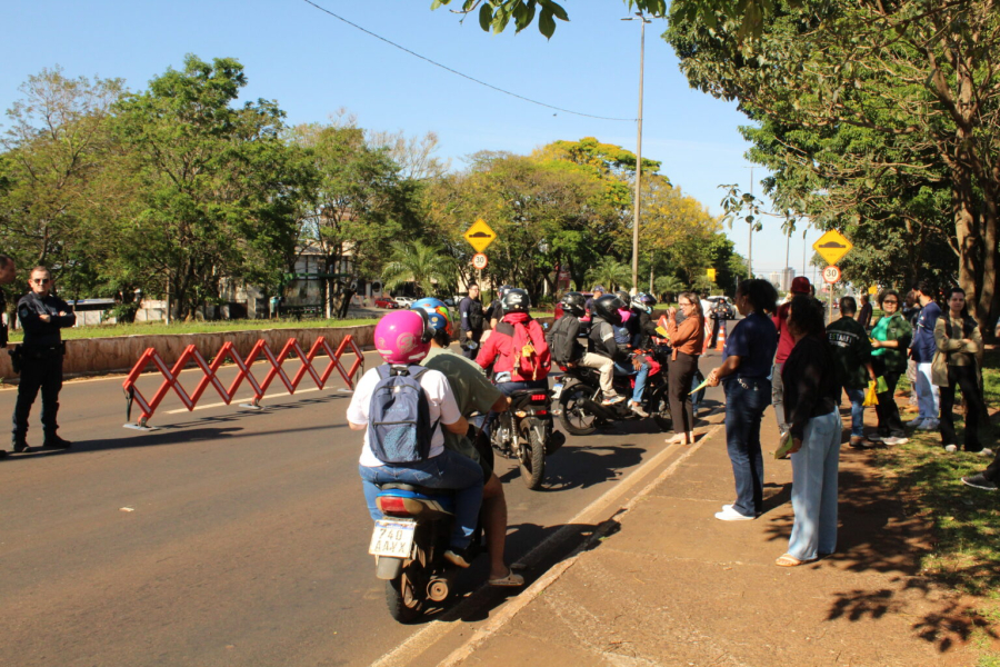 Foztrans inicia Semana Nacional de Trânsito com blitz educativa para motociclistas